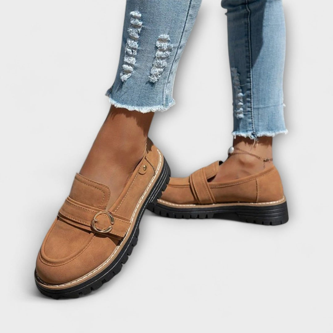 Sophia | Rounded Toe Casual Loafers